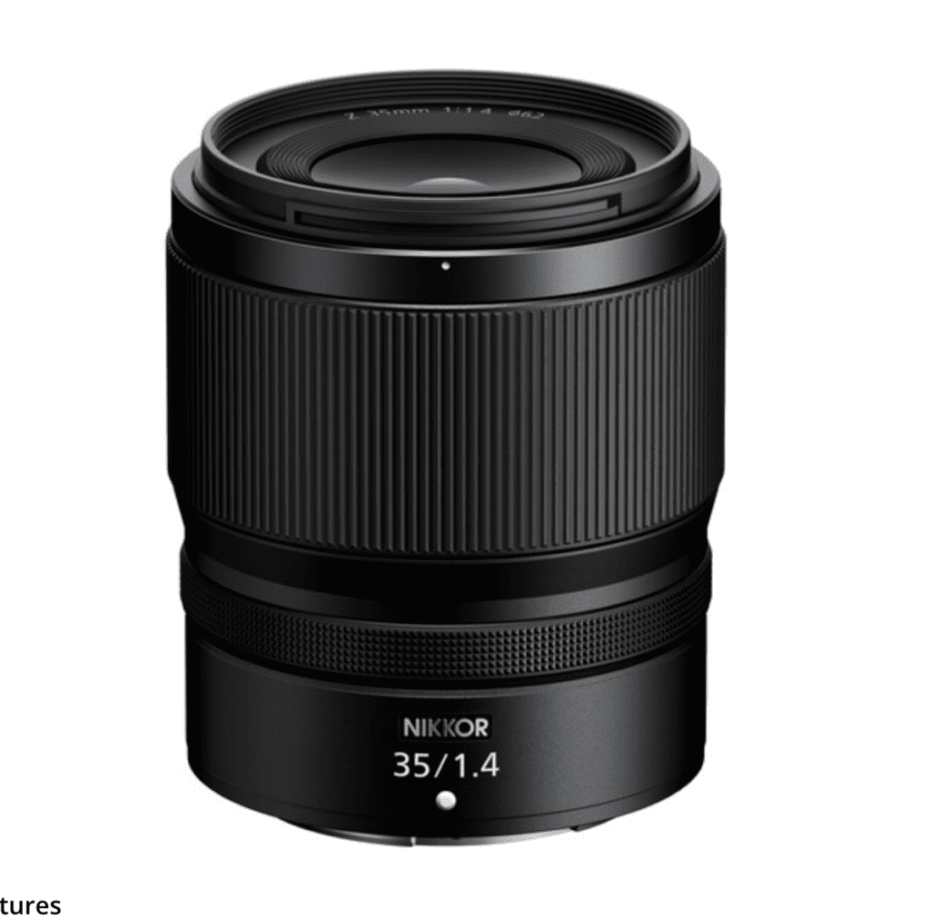 An Image of a Nikkor 35mm 1.4 lens